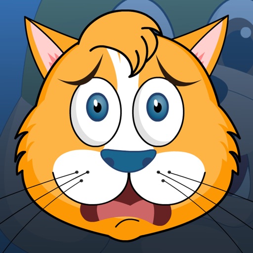 Tilty Cat : Feed & Escape from Angry Dogs Icon