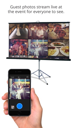 CrowdCam - Wedding and Event Photowall(圖1)-速報App