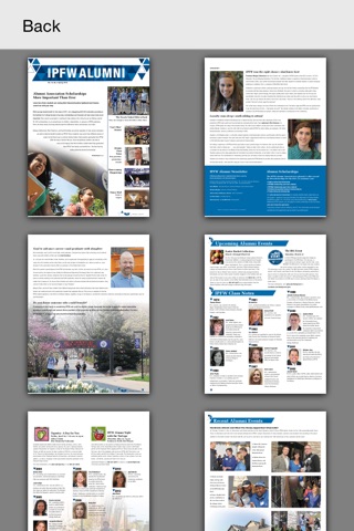 IPFW Mobile Alumni Magazine screenshot 3