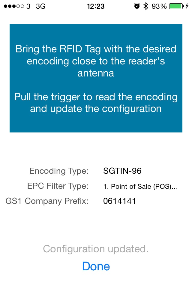 RFID Tag Finder screenshot 2