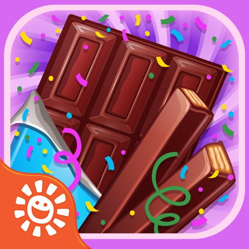 Chocolate Candy Bar Food Maker Game - Make, Decorate & Eat Yummy Chocolates Free Chef Games icon