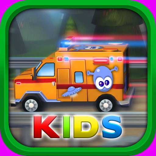 Little Ambulance in Action Kids: 3D Fun Exciting Driving for Kids with Cute Emergency Car iOS App