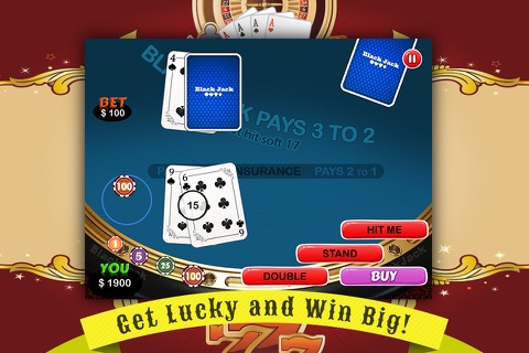 Super Jackpot Blackjack Party LITE screenshot 4
