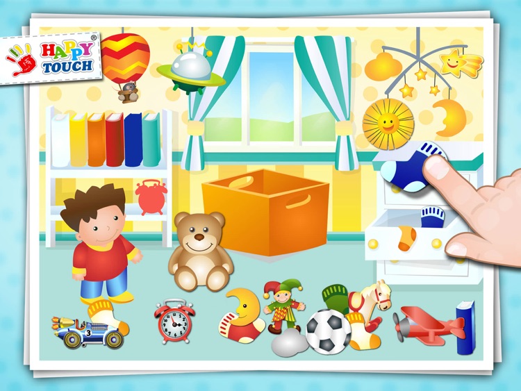 A Funny Clean Up Game - All Kids Can Clean Up! By Happy-Touch®