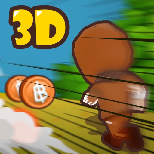 Amazing Chocolate Cookie Man Run 3D - Dash in Candy Sweet land