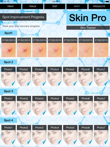 Skin Pro - Track skin problems improvement, design your daily routine & rate used products! screenshot 2