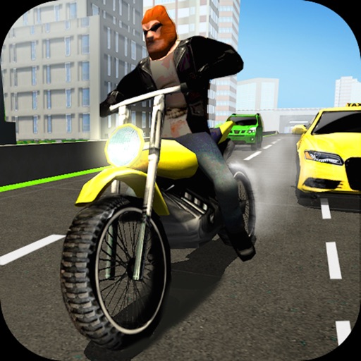 Moto Traffic Racer 3D PRO iOS App