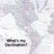Find your current magnetic declination based on the World Magnetic Mode