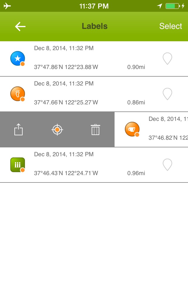 Offline Maps - custom area caching and real-time label tracking screenshot 4