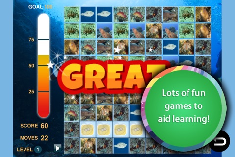 Ocean Animal Learning - Educational Games, Books and Videos about Marine Life by b-creative Journey screenshot 4