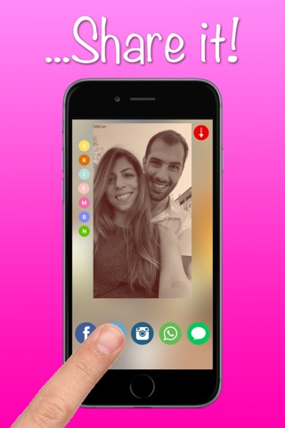 SelfieCam con Flash screenshot 3