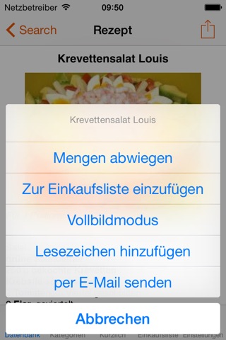 Recipe Organizer Shop'NCook Lite screenshot 2
