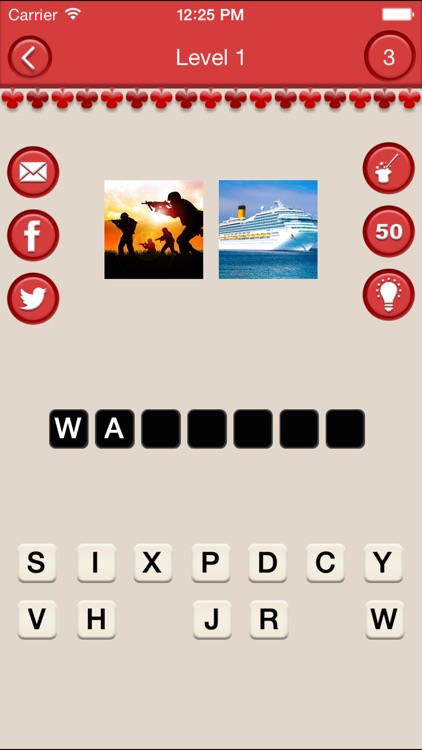 2 Pics 1 Word Quiz screenshot-3