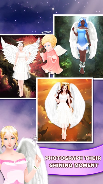 Little Angel Salon - Girls Dress Up Game screenshot-3