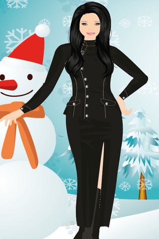 Winter Fashion Dress Up game screenshot 4