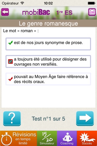 mobiBac 1re ES screenshot 4