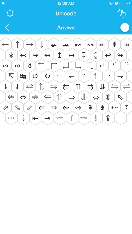 Unicode Map - Characters and Symbols for iOS 8 screenshot-3
