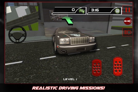 Crazy Gangster Car Driver Simulator 3D screenshot 3