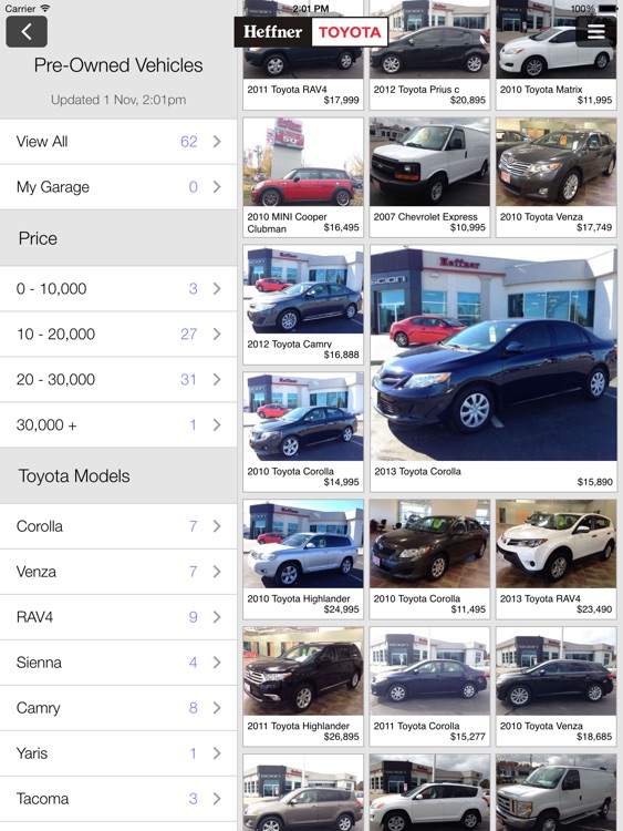 Heffner Toyota for iPad - Kitchener Waterloo Car Dealer screenshot-3