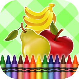 Fruits Coloring Book