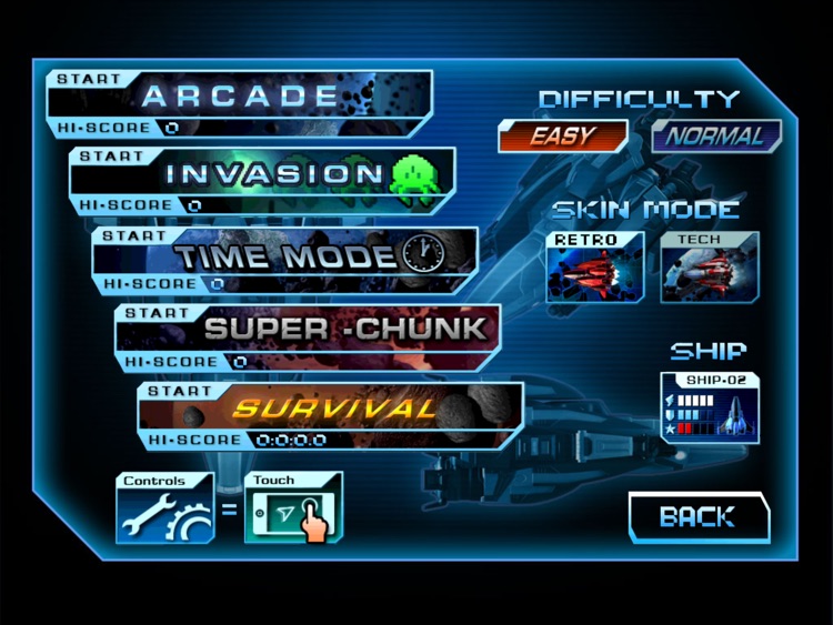Retro Dust HD - Classic Arcade Asteroids Vs Invaders screenshot-4