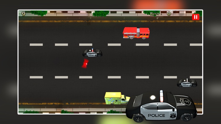 Emergency Vehicles 911 Call 2 - The ambulance, firefighter & police crazy race - Free Edition screenshot-3