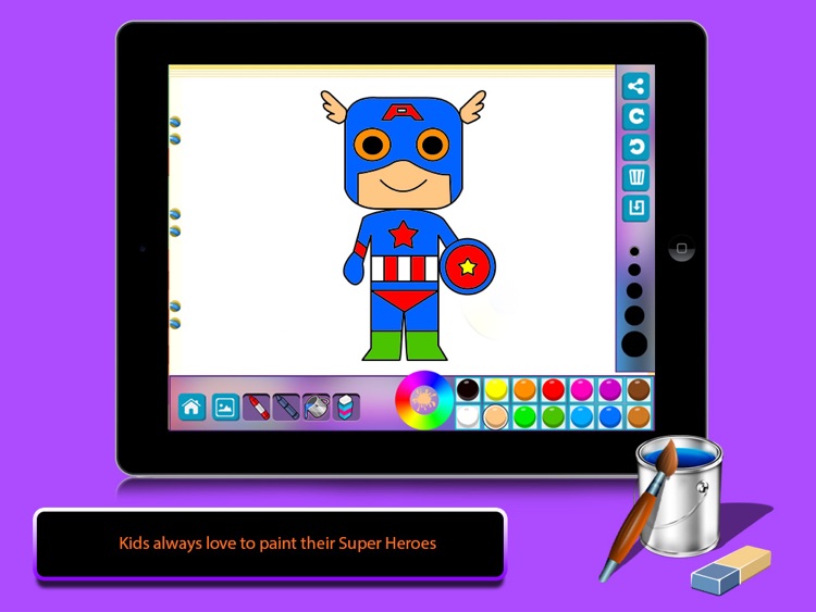 Kids Drawing  Pad - Color & Draw screenshot-3