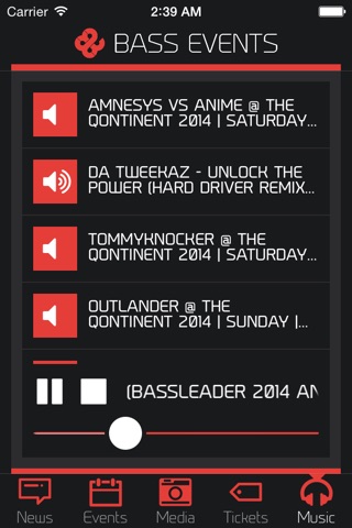 Bass Events (Official App) screenshot 3