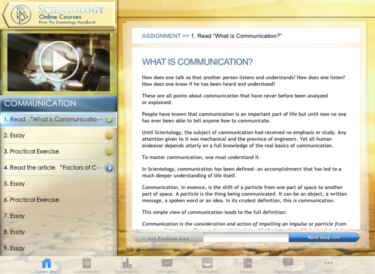 Scientology Online Courses HD