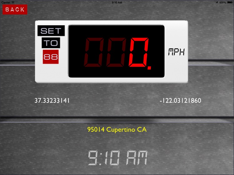 Time Circuits Dashboard Clock screenshot-3