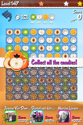 Fruit Crush HD - A delicious sweet adventure screenshot 3