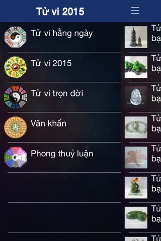 Tu Vi Pro 2015 screenshot 2