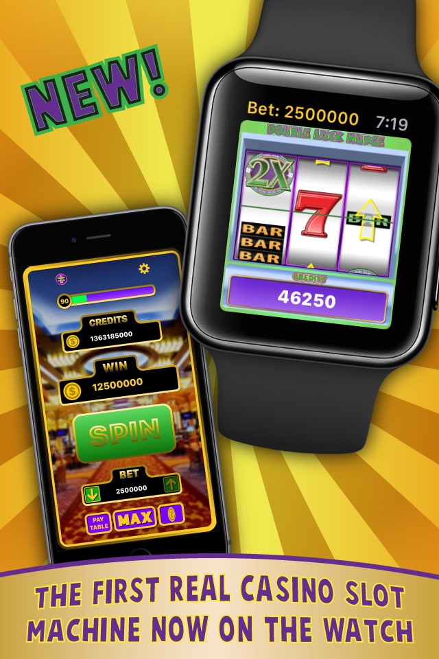 Double Luck Nudge Slots for Apple Watch screenshot 2
