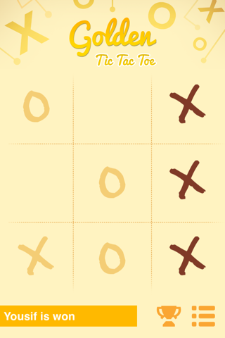 Golden Tic Tac Toe screenshot 3