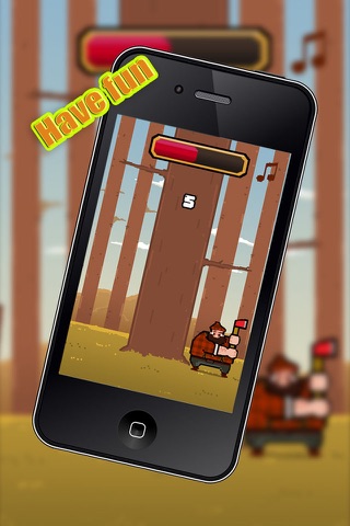 Lumberjack - cut the tree screenshot 2