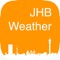 A simple app for seeing what the weather is like in Johannesburg, South Africa