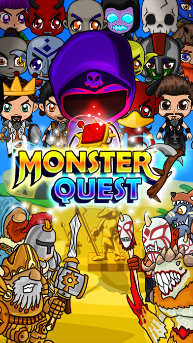 How to cancel & delete Monster Quest - Collect and Evolve Creatures from iphone & ipad 1