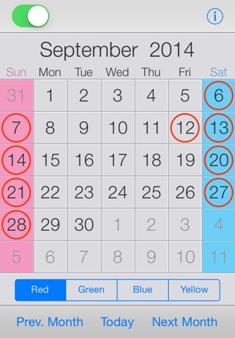 100 Years Calendar 2014 screenshot 3