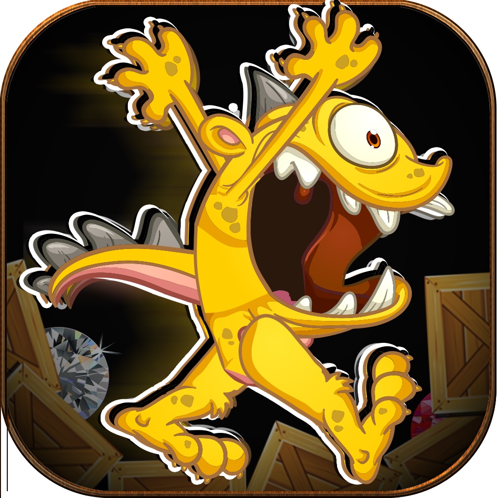 Little Running Monster Dash - Jewel Collecting Beast Mania icon
