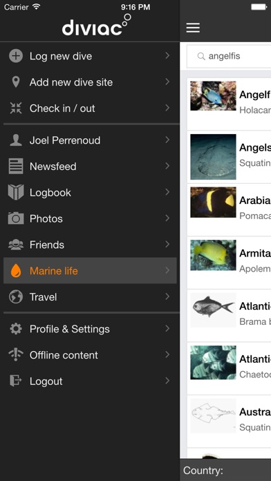 【图】Diviac – Scuba diving logbook(截图1) 【图】Diviac – Scuba diving logbook(截图1)