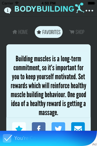 FREE! Easy Bodybuilding Workout and Exercise Tips screenshot 3