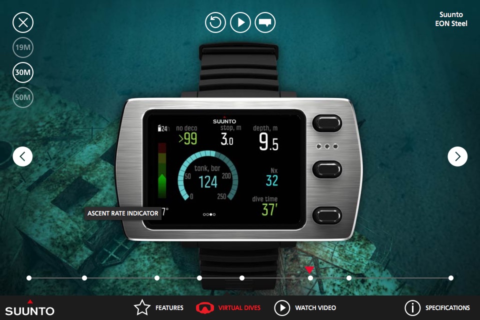 Suunto EON Steel screenshot 2