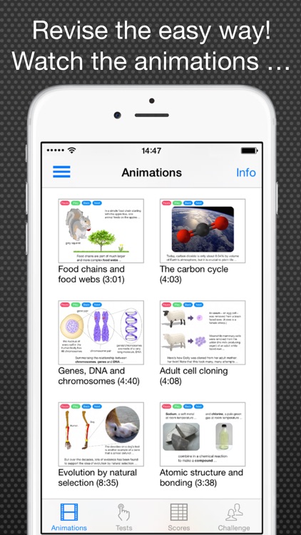 AQA GCSE Science Watch and Test Lite