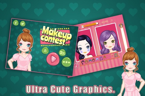 Makeup Contest - Game for Girls , Boys and Kids screenshot 4