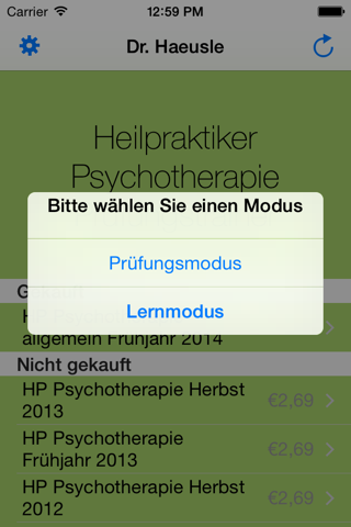 Heilpraktiker Psychotherapie screenshot 2