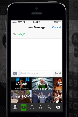 SafeGIF Secure GIF Keyboard with Animated & Reaction GIFs screenshot 3