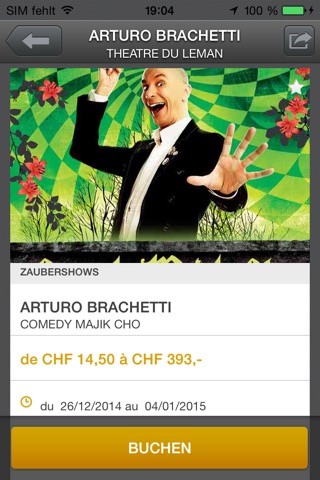 Ticket by fnac.ch screenshot 3