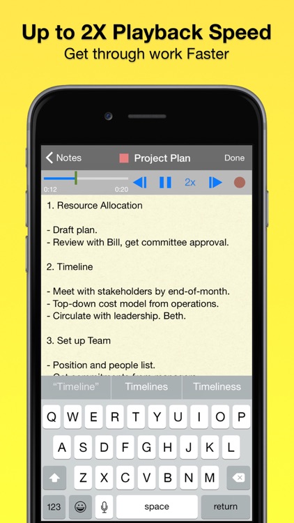 Audio Notebook Pocket: Sound Recorder and Notes