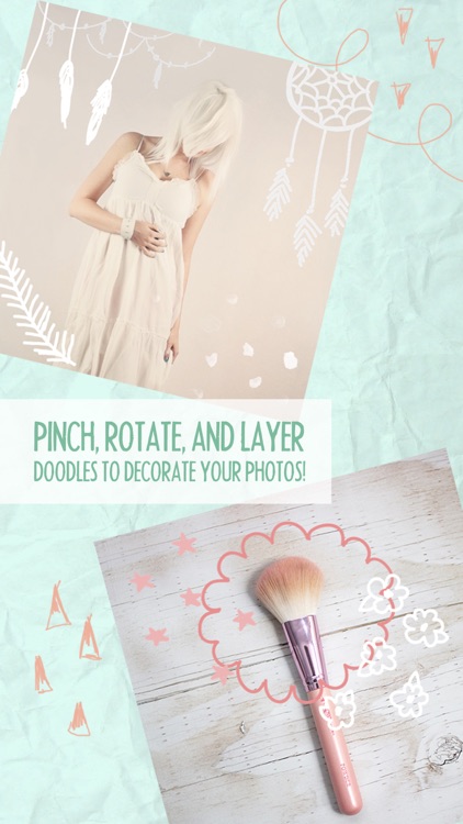 DoodleSnap - Design and Edit Photos with Doodles and Sketch Typography Overlays for DIY Picture Collages