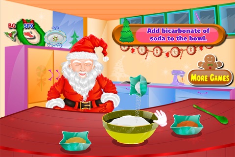 Ginger Bread House Decoration - Christmas Games screenshot 2